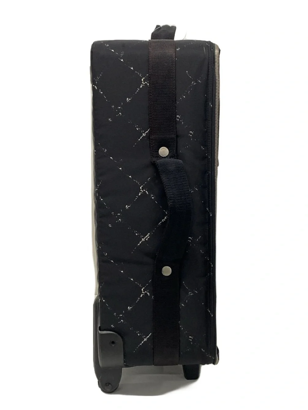 CHANEL black nylon